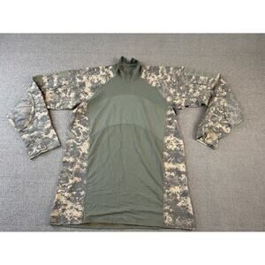 Team Solider Certified Gear US Army Shirt Military Combat Long Sleeve Size Large